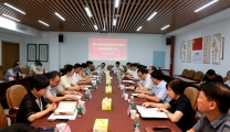 湖北医药学院涂汉军书记、王云甫校长来院举行学院建设发展座谈会