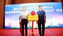 ​【湖北日报客户端】襄阳市第一人民医院骨科微创培训中心揭牌成立