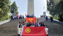我院青年团员参加全市党史教育主题活动