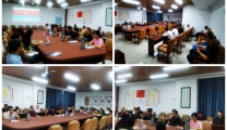 我院举行职能后勤科室上半年工作汇报会