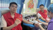 让血液注入生命之花，让爱心重铸生命之树